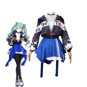 Anime Vocaloid Project Sekai Hatsune Miku Vivid BAD SQUAD Cosplay Costumes