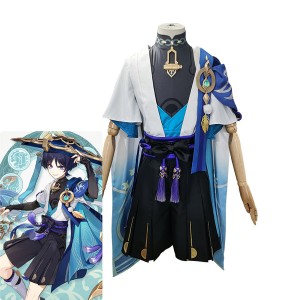 Game Genshin Impact Wanderer Cosplay Costumes