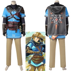 Game The Legend of Zelda: Tears of the Kingdom link Cosplay Costumes