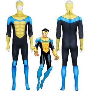 Invincible Mark Grayson Jumpsuit Cosplay Costumes