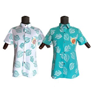 Animal Crossing Timmy Tommy Isabelle Short Sleeve Shirts Cosplay Costumes