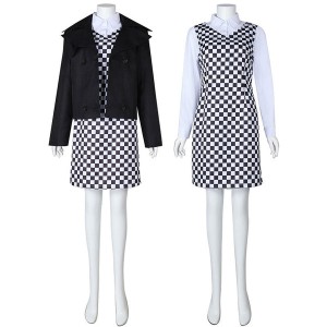 The Addams Family Wednesday Addams School Uniform Cosplay Costumes