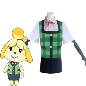 AC Animal Crossing: New Horizons Isabelle Cosplay Costumes
