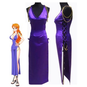 Anime One Piece Nami Dress Cosplay Costumes