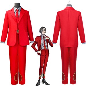 Anime High Card Chris Redgrave Cosplay Costumes