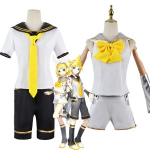 Anime Vocaloid Hatsune Miku Kagamine Rin &amp; Len Cosplay Costumes