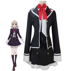 Anime Diabolik Lovers Komori Yui Uniform Cosplay Costumes