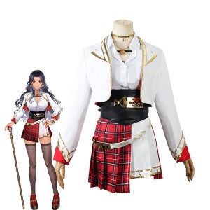 Hololive English Virtual YouTuber NIJISANJI EN Scarle Yonaguni Cosplay Costumes