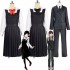 Anime Chainsaw Man Kobeni Higashiyama Black Dress Suit Cosplay Costumes