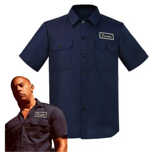 Movie Fast&amp;Furious10 Dominic Toretto Cosplay Costumes