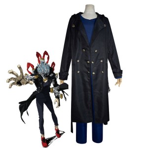 Anime My Hero Academia Tomura Shigaraki Cosplay Costume