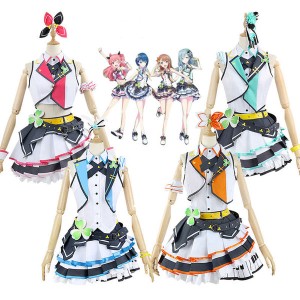 Anime Vocaloid Project Sekai: Colorful Stage Feat Hatsune Miku Kiritani Haruka Cosplay Costumes