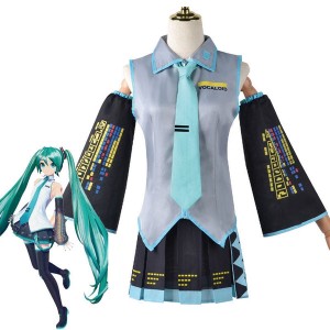 Vocaloid Hatsune Miku Miku Initial Cosplay Costumes