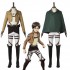 Anime Attack on Titan Eren Jaeger The Wings Of Freedom Survey Corps Uniform Set Cosplay Costume