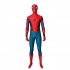 Movie Spider-Man: Far From Home Peter Parker Spiderman Jumpsuit Elastic Force Cosplay Costume with Headgear