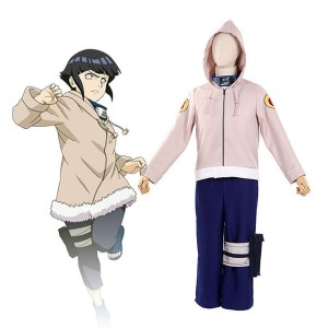 Anime Naruto Hinata Uzumaki  Shippuden Ninja Set Cosplay Costume