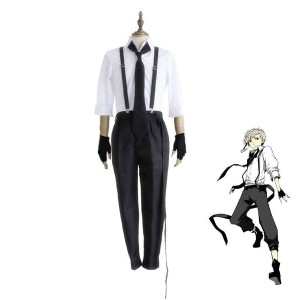 Anime Bungo Stray Dogs Nakajima Atsushi Halloween Cosplay Costume