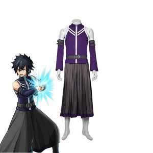 Anime Fairy Tail Gray Fullbuster Halloween Cosplay Costume