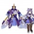 Game Genshin Impact Keqing Fullset Cosplay Costumes