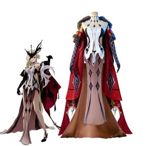 Game Genshin Impact Signora The Fair Lady Fullsuit Cosplay Costumes