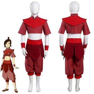 Anime Avatar: The Last Airbender Ty Lee Outfit Cosplay Costumes
