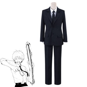 Anime Chainsaw Man Denji Fullsuit Cosplay Costumes