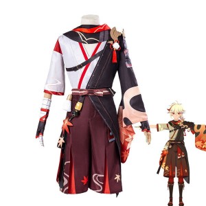 Game Genshin Impact Kazuha Fullsuit Cosplay Costumes