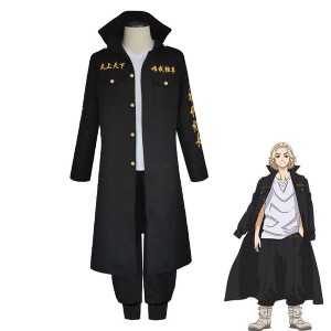 Anime Tokyo Revengers President Manjiro Sano Mikey Cosplay Costumes