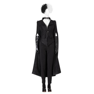 Movie Cruella Cruella de Vil B Fullsuit Cosplay Costumes