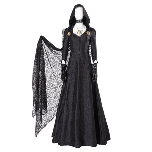 Movie Resident Evil 8 Village Vampire Daughters Bela Daniela Dimitrescu Halloween Cosplay Costume