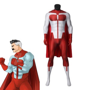 Invincible Omni-Man Nolan Grayson Jumpsuit Cosplay Costumes