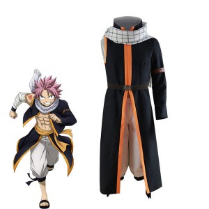 Anime Fairy Tail Final Season Etherious Natsu Dragneel Halloween Cosplay Costumes