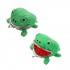 2PCS Naruto Frog Wallet Green Small Change Bag