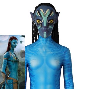 Avatar 2 The Way of Water Neytiri Mask Cosplay Props