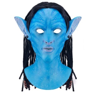 Movie Avatar 2 The Way of Water Neytiri Mask Cosplay Props