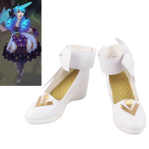 Game LOL Gwen Cosplay Shoes