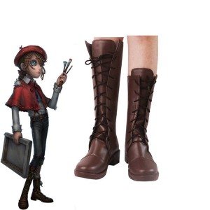 Game Identity V Painter Edgar Valden Cosplay Shoes