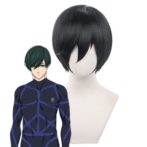 Anime Blue Lock Rin Itoshi Cosplay Wigs