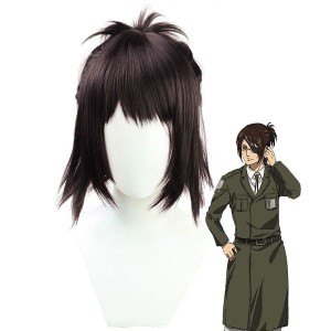 Anime Attack on Titan Last Season Hange Zoe Cosplay Wigs