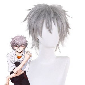 Anime Neon Genesis Evangelion Kaworu Nagisa Cosplay Wigs