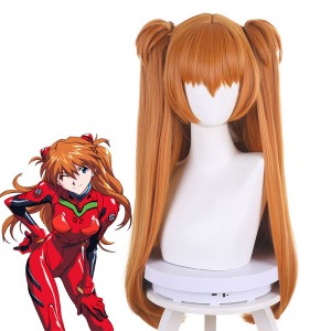 Anime Neon Genesis Evangelion Asuka Langley Soryuu Cosplay Wigs