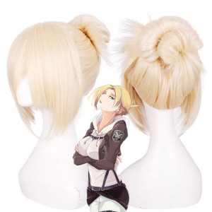 Anime Attack on Titan Last Season Annie Leonhart Cosplay Wigs