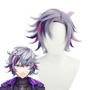 Hololive English Virtual YouTuber NIJISANJI XSOLEIL Fuwa Minato Cosplay Wigs