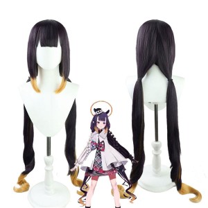 Hololive English Virtual Youtuber Ninomae Ina'nis Double Braid Cosplay Wigs