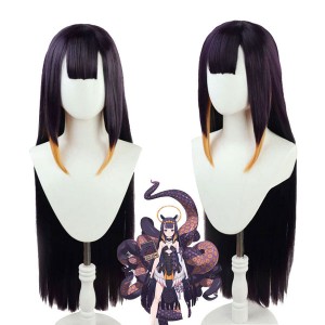 Hololive English Virtual Youtuber Ninomae Ina'nis Straight Cosplay Wigs