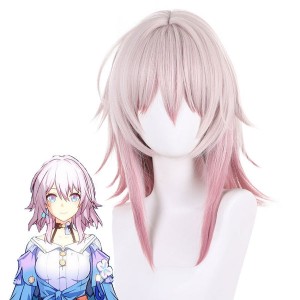 Game Honkai: Star Rail March 7th Gradient Cosplay Wigs