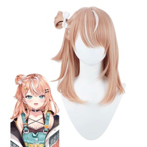 Hololive English Virtual YouTuber NIJISANJI XSOLEIL Igarashi Rika Cosplay Wig