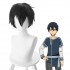 Anime Sword Art Online Kirigaya Kazuto Kirito Short Black Cosplay Wigs