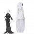 Anime Re:Zero Starting Life in Another World Echidna Witch of Greed Long Straight White Cosplay Wigs