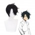 Anime The Promised Neverland Ray Short Black Cosplay Wigs